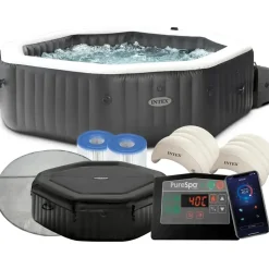 Intex Pure Spa Octagon Bubble Jet 218 x 71 cm