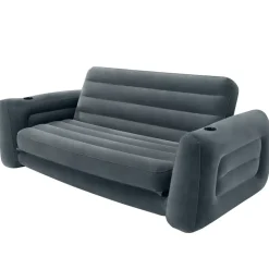 Intex Schlafcouch Futon 2-Sitzer Grau