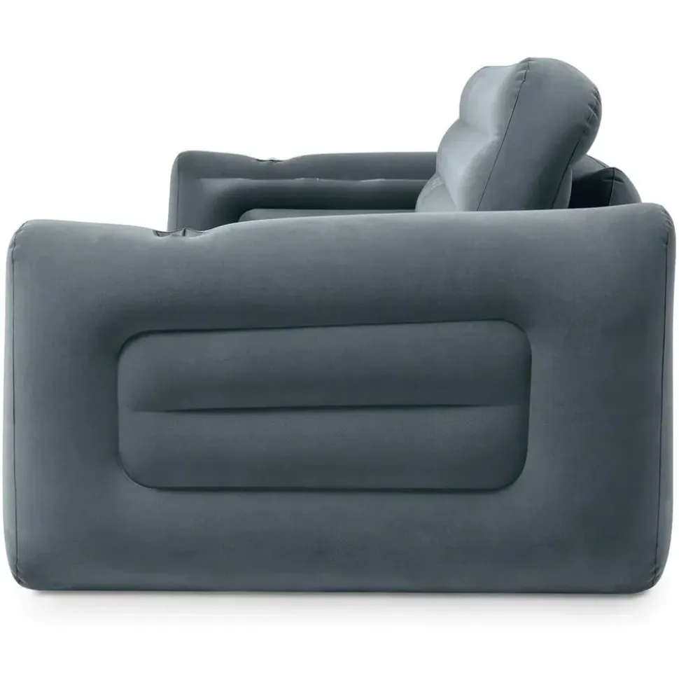 Intex Schlafcouch Futon 2-Sitzer Grau