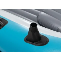 Intex Schlauchboot Excursion 4 Blau inkl. Pumpe und Alu-Paddel