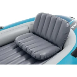 Intex Schlauchboot Excursion 4 Blau inkl. Pumpe und Alu-Paddel