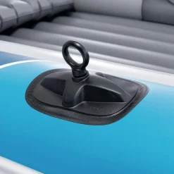 Intex Schlauchboot Excursion 4 Blau inkl. Pumpe und Alu-Paddel