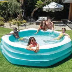 Intex Swim Center Achteckiger Pool 254 x 254 x 56 cm (58492)