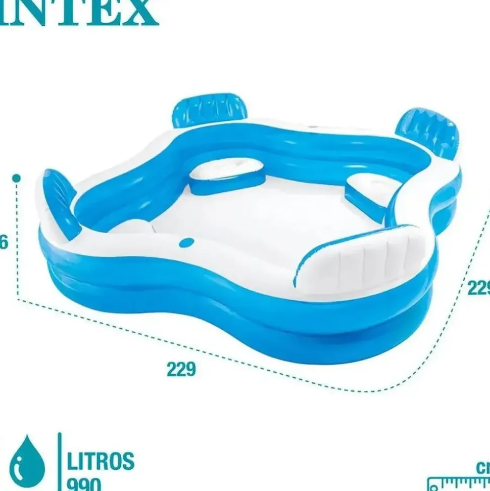 Intex Swim Center Family 229 x 229 x 66 cm