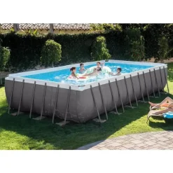 Intex Ultra XTR Frame Pool-Set rechteckig 732 x 366 x 132 cm inkl. Sandfilteranlage