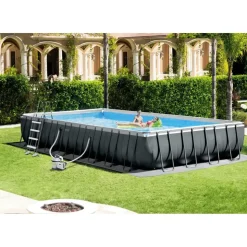 Intex Ultra XTR Frame Pool-Set rechteckig 975 x 488 x 132 cm inkl. Sandfilter