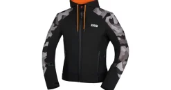 IXS Moto Camo Motorrad Textiljacke Schwarz/Mehrfarbig M