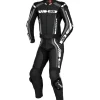 IXS Sport RS-800 1.0, Lederkombi 2tlg. - Schwarz/Grau/Weiß - 98