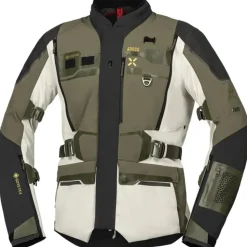 IXS Venture-GTX 1.0 Textiljacke Grau/Oliv M