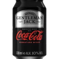 JackDaniel's Gentleman Jack mit Cola 10% vol 12 x 0,33 l