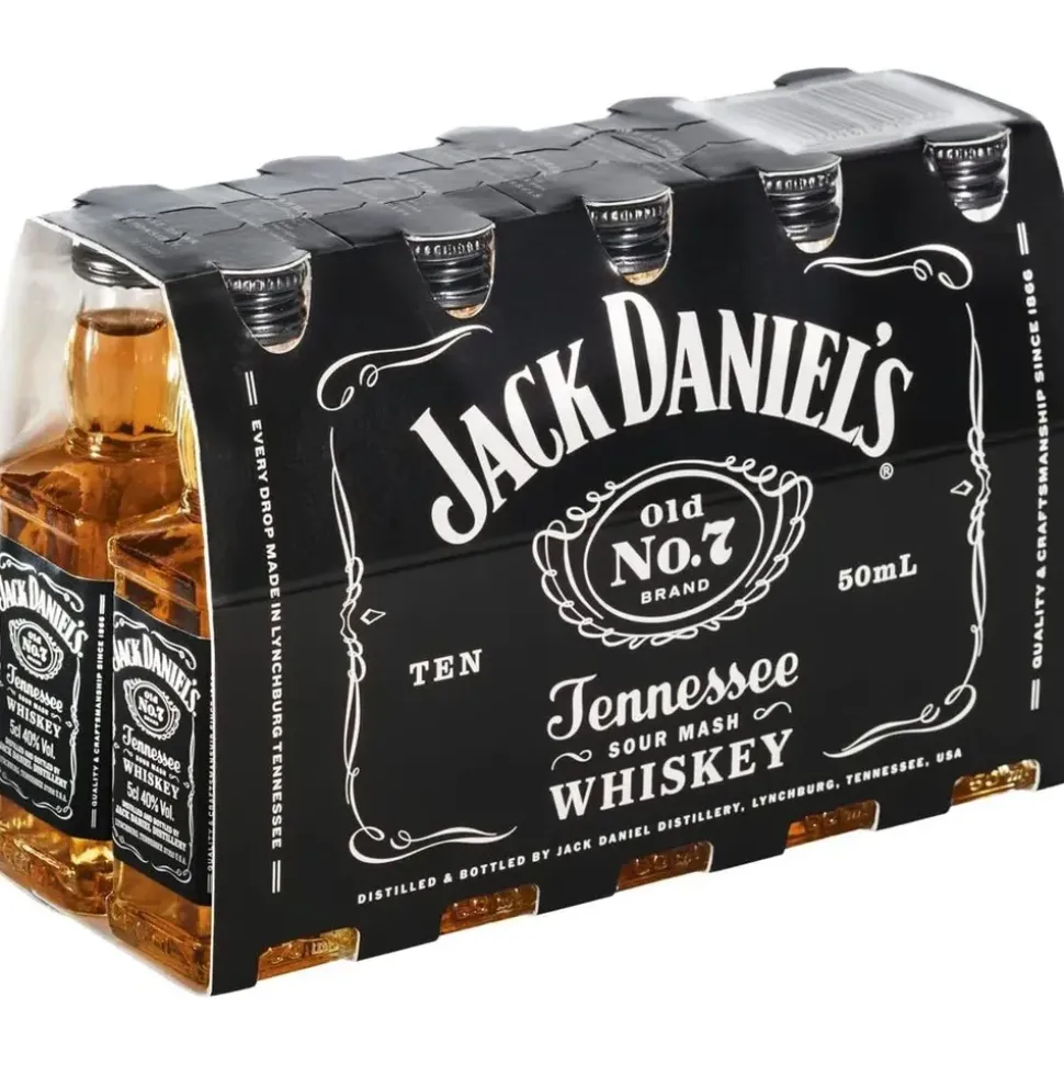 Jack Daniel's Old No. 7 Tennessee 40% Vol. 10 x 50 ml