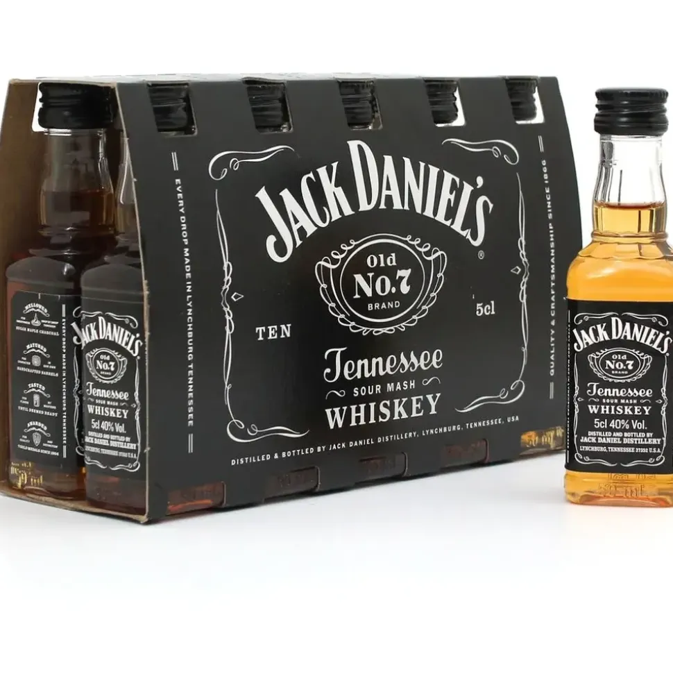 Jack Daniel's Old No. 7 Tennessee 40% Vol. 10 x 50 ml