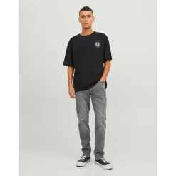 JACK & JONES Glenn Original Sq 349 Slim Fit Jeans Black Denim 32 34