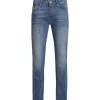 JACK & JONES Slim Straight Tim Original Am 781 50sps Jeans Blue Denim 33 32