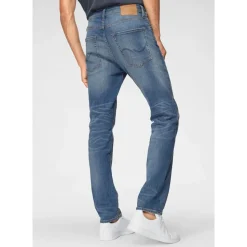 JACK & JONES Slim Straight Tim Original Am 781 50sps Jeans Blue Denim 33 32