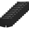 JACK & JONES Solid Boxershorts 10 Einheiten Black / Detail Black / Black L