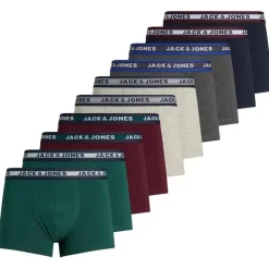 JACK & JONES Solid Boxershorts 10 Einheiten Multicolor S