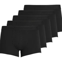 JACK & JONES Tone In Tone Boxershorts 5 Einheiten Black / Detail Black / Black XL