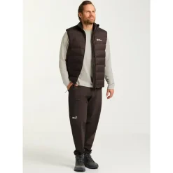 Jack Wolfskin Ather Down Vest Braun S