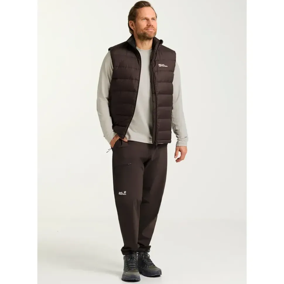 Jack Wolfskin Ather Down Vest Braun S