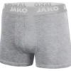 Jako Boxershorts Basic grau/silber S 2er Pack