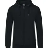 Jako Organic Kapuzenjacke schwarz XXL