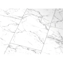 JANGAL 810 x 400 mm Marmor Weiß