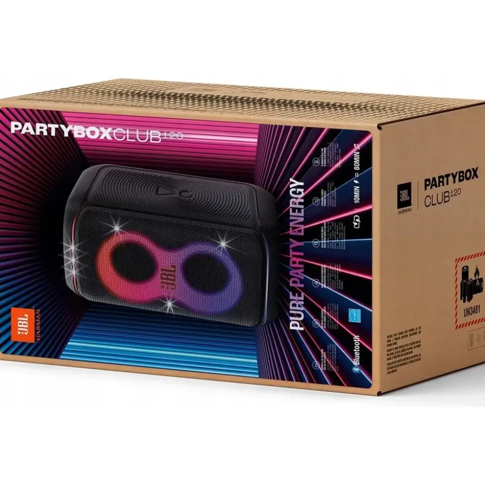 JBL PartyBox Club 120 Schwarz