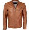 JCC Lederjacke 3102123 braun 3XL