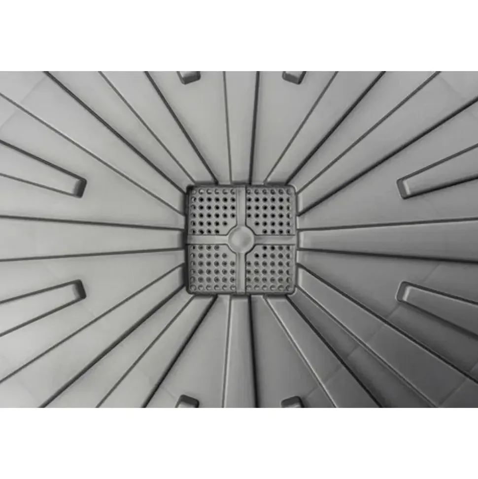 Jelenia Plast Hochbeet klassisch mit Staufächern 150 x 76 x 78 cm anthrazit