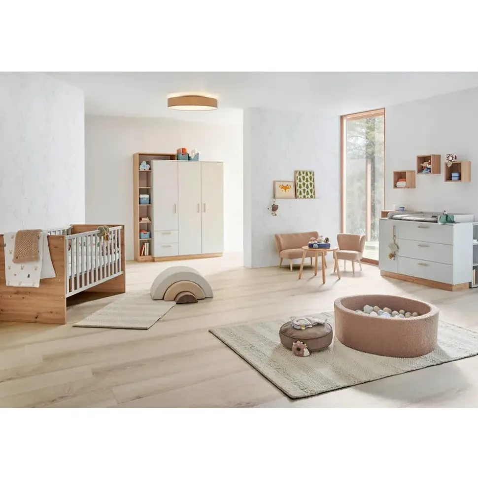 JIMMYLEE MyBaby Wickelkommode Leo, - B/H/T ca. 133.00x101.00x77.00