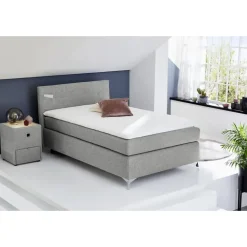 Jockenhöfer Boxspringbett 100 x 200 cm H2/H3 grau