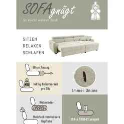 Jockenhöfer Ecksofa Move