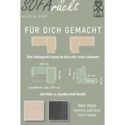 Jockenhöfer Ecksofa Venezia
