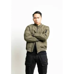 John Doe Flight Motorradjacke grün XL