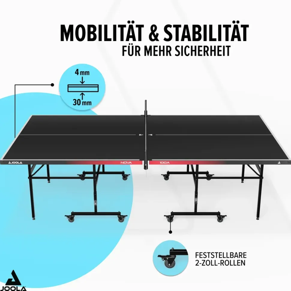 Joola Outdoor Nova 100A Schwarz/Rot