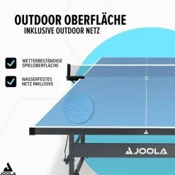 Joola Tischtennisplatte Outdoor Rally Blau/Grün