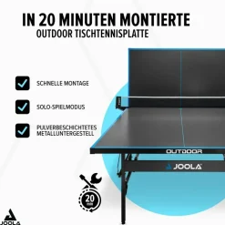 Joola Tischtennisplatte Outdoor J200A Grau
