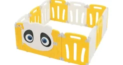 joyz Laufgitter, Gelb, Kunststoff, Quadratisch, 120x53x120 cm, Babymöbel, Laufstall Baby