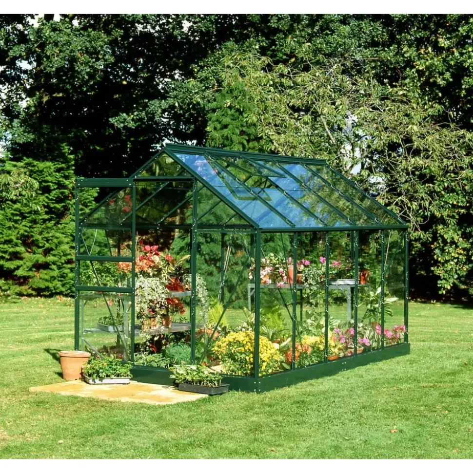 Juliana Popular 106 Alu grün Blankglas 3 mm 6,2 m2
