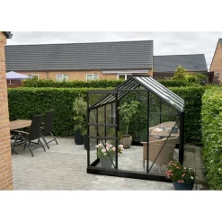Juliana Popular 86 Alu schwarz Blankglas 3 mm 5 m2
