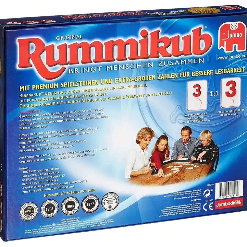 JUMBO Spiele Original Rummikub XXL