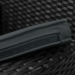 Juskys Bayamo Set 3-tlg. schwarz/grau