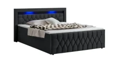 Juskys Leona 140 x 200 cm H4 Schwarz