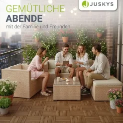 Juskys Punta Cana Lounge creme/beige