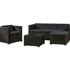 Juskys Punta Cana L Polyrattan Lounge