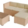 Juskys Punta Cana M Lounge-Set creme/sand