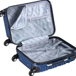 Juskys Rom Koffer-Set 4-tlg. blau