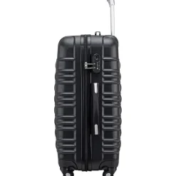 Juskys Rom Koffer-Set 4-tlg. schwarz