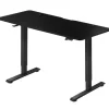 Juskys Schreibtisch Office Stand 140 x 60 cm Schwarz